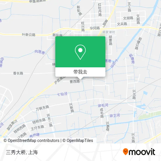 三秀大桥地图