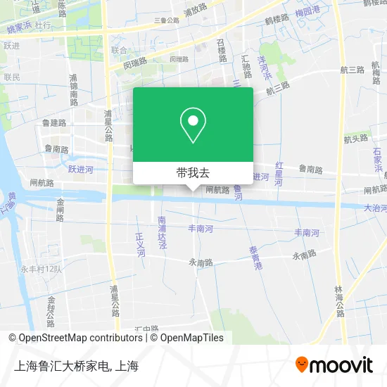 上海鲁汇大桥家电地图