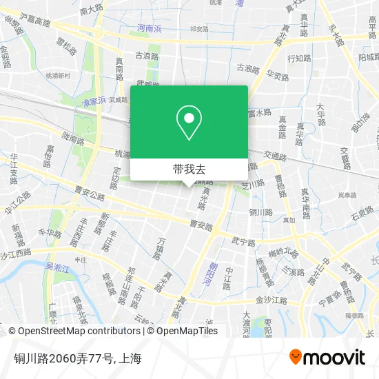 铜川路2060弄77号地图
