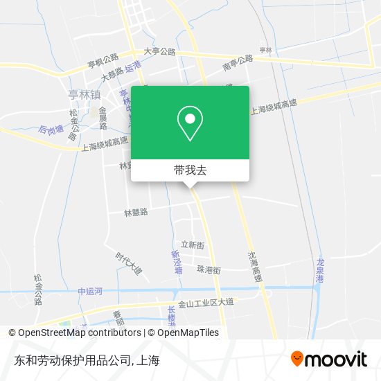 东和劳动保护用品公司地图