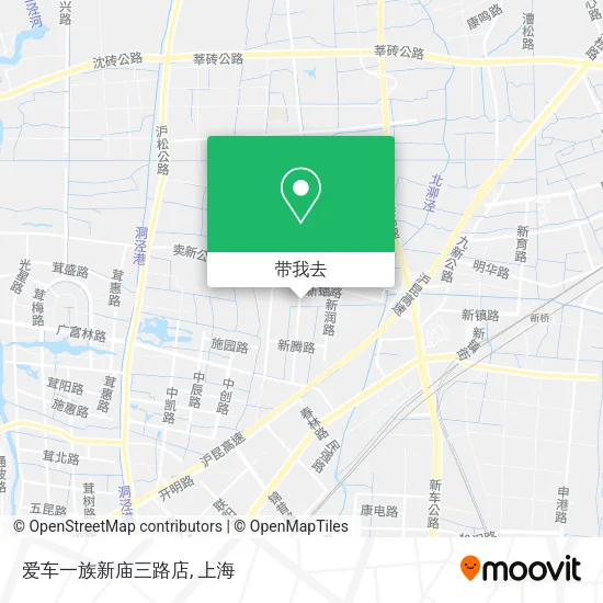 爱车一族新庙三路店地图