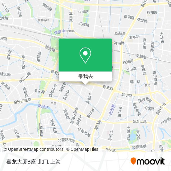嘉龙大厦B座-北门地图