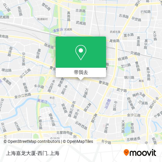 上海嘉龙大厦-西门地图