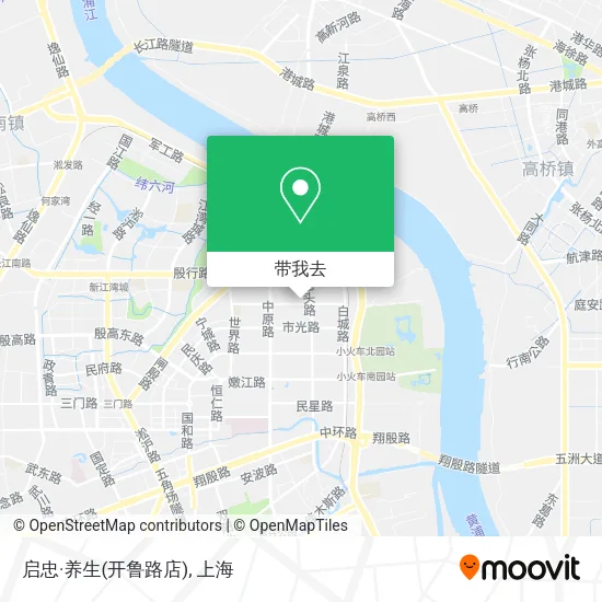 启忠·养生(开鲁路店)地图