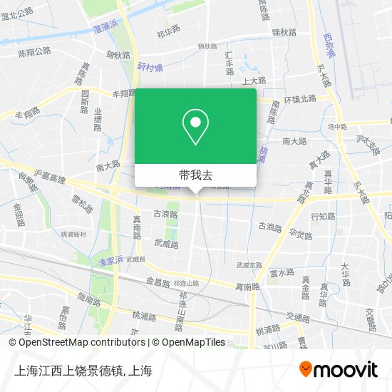 上海江西上饶景德镇地图