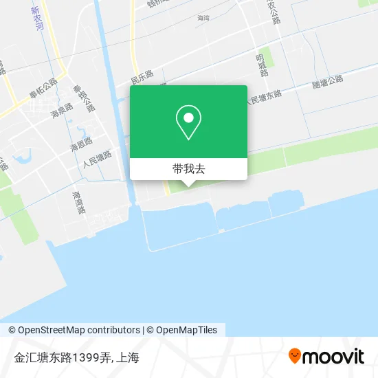 金汇塘东路1399弄地图