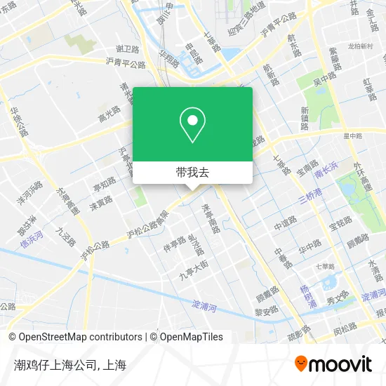 潮鸡仔上海公司地图