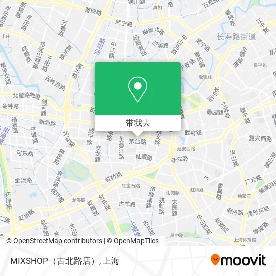 MIXSHOP（古北路店）地图