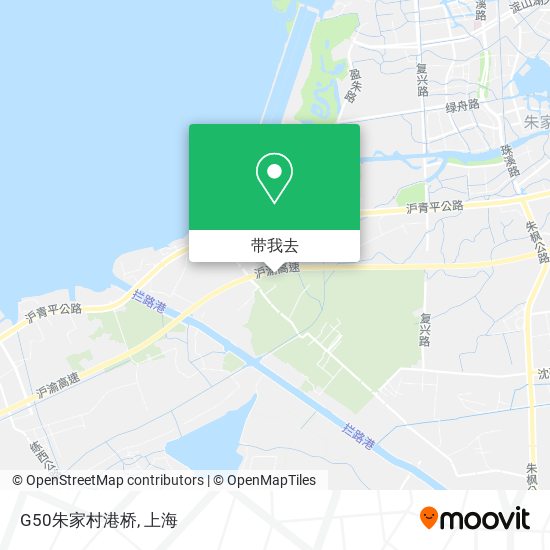 G50朱家村港桥地图