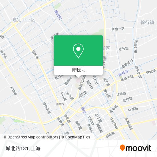 城北路181地图