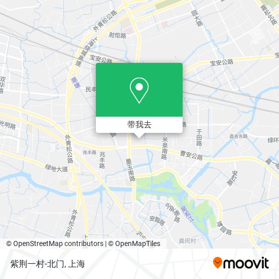紫荆一村-北门地图