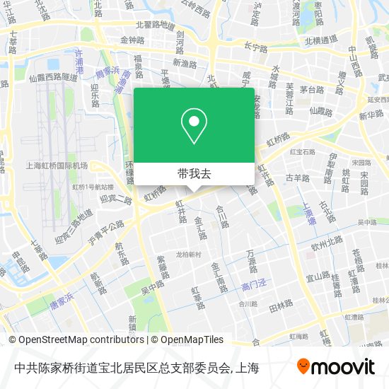 中共陈家桥街道宝北居民区总支部委员会地图