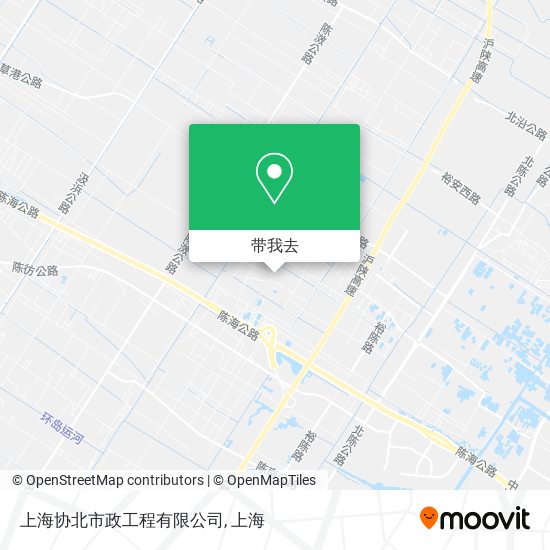 上海协北市政工程有限公司地图