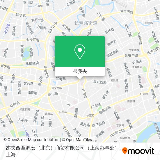 杰夫西圣源宏（北京）商贸有限公司（上海办事处）地图