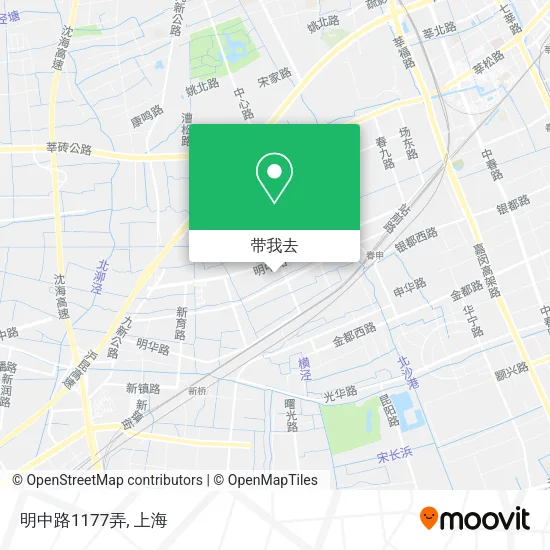 明中路1177弄地图