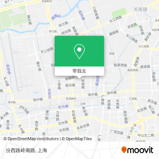 汾西路岭南路地图