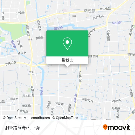 洞业路洞舟路地图