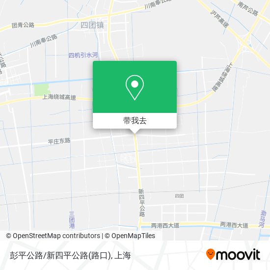 彭平公路/新四平公路(路口)地图