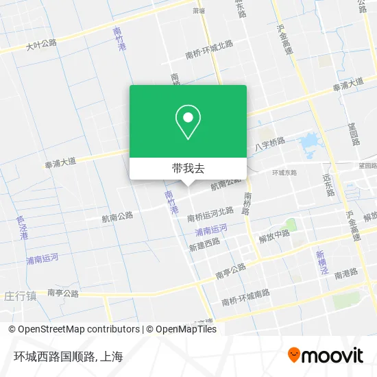 环城西路国顺路地图