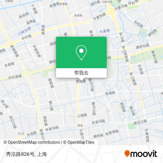 秀沿路826号地图