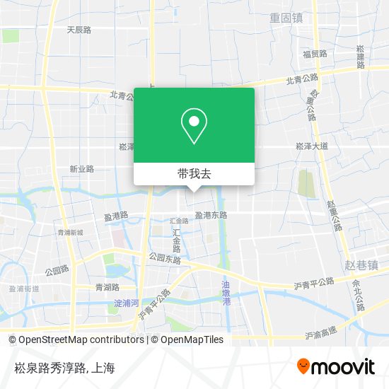 崧泉路秀淳路地图