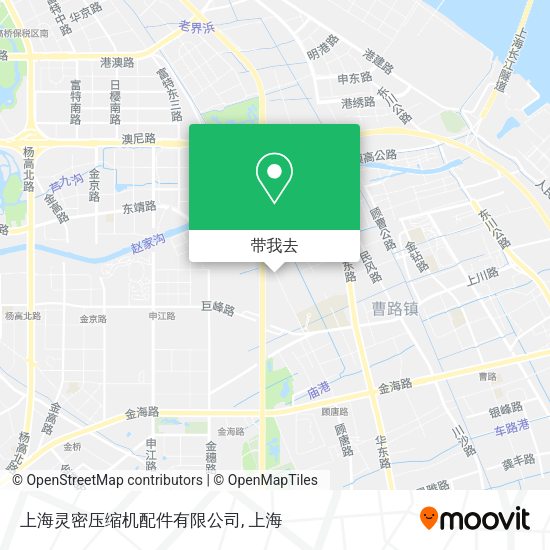 上海灵密压缩机配件有限公司地图