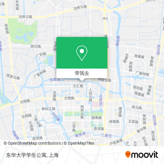 东华大学学生公寓地图