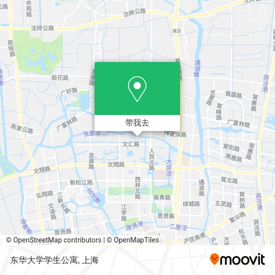 东华大学学生公寓地图