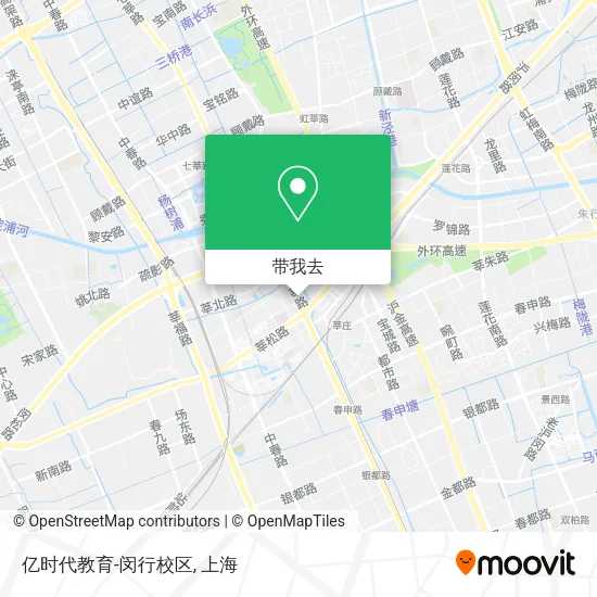 亿时代教育-闵行校区地图
