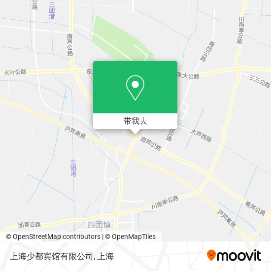 上海少都宾馆有限公司地图