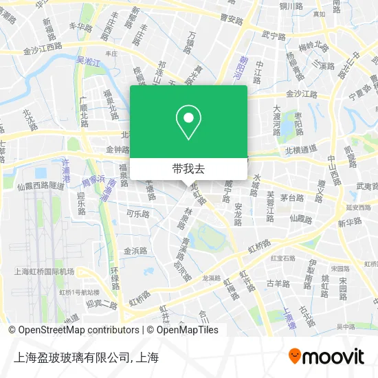 上海盈玻玻璃有限公司地图