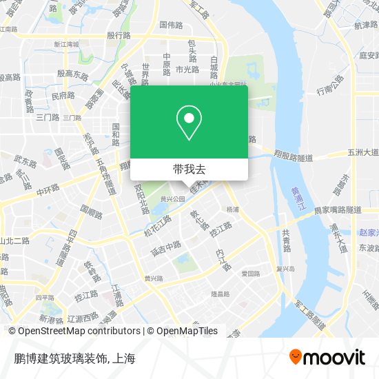 鹏博建筑玻璃装饰地图