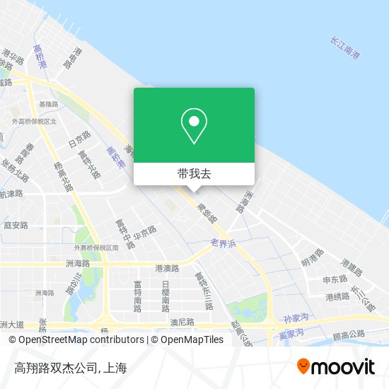 高翔路双杰公司地图