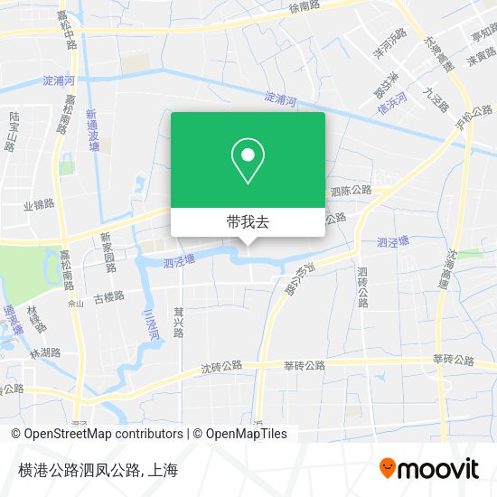 横港公路泗凤公路地图