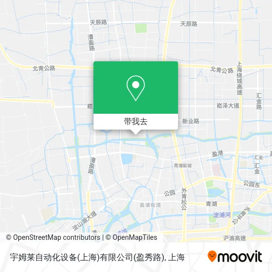 宇姆莱自动化设备(上海)有限公司(盈秀路)地图