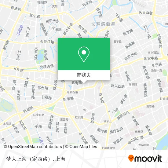 梦大上海（定西路）地图