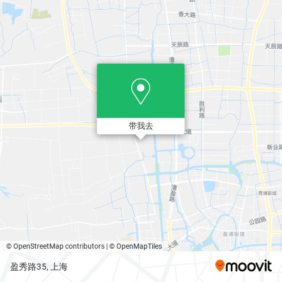 盈秀路35地图