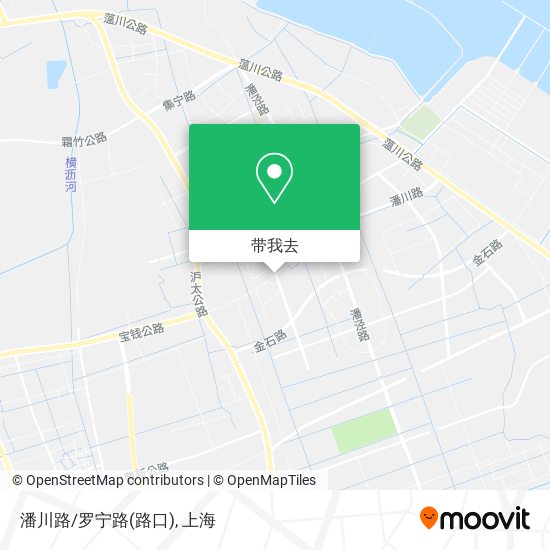 潘川路/罗宁路(路口)地图