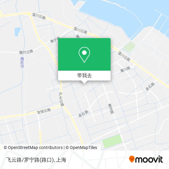 飞云路/罗宁路(路口)地图