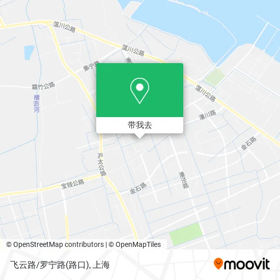 飞云路/罗宁路(路口)地图