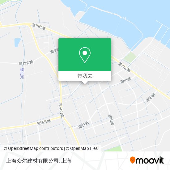 上海众尔建材有限公司地图