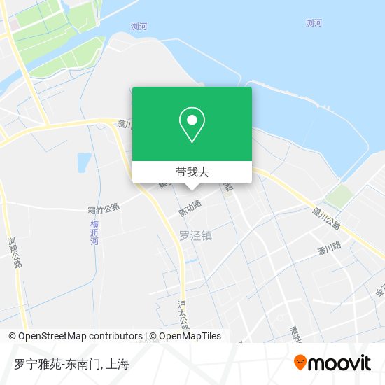 罗宁雅苑-东南门地图