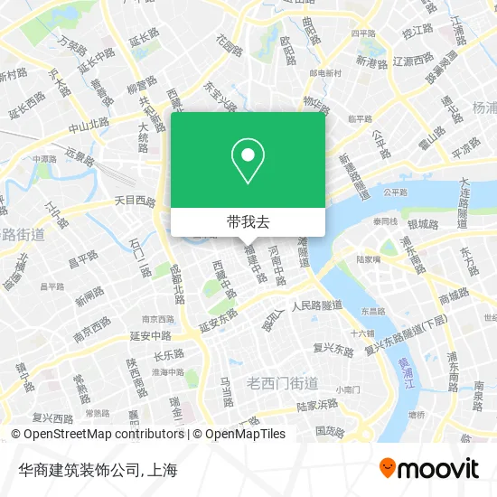 华商建筑装饰公司地图