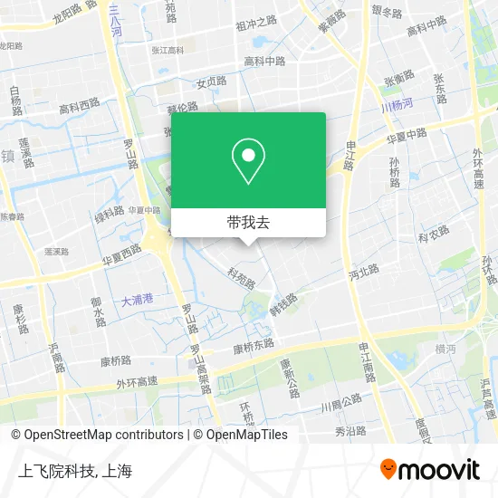 上飞院科技地图