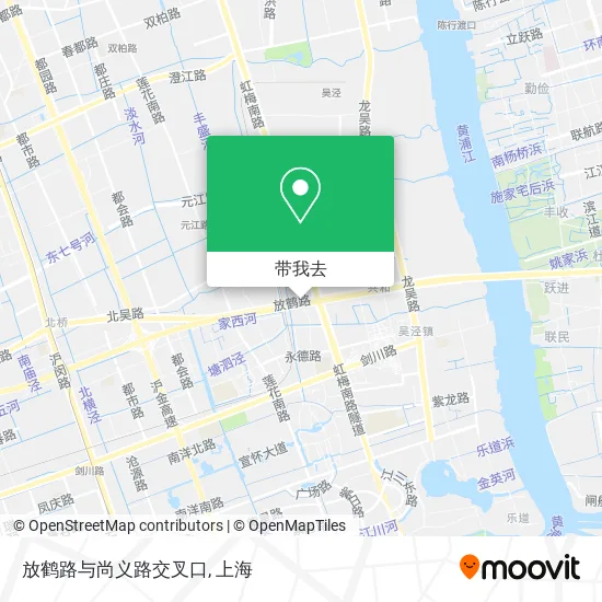 放鹤路与尚义路交叉口地图