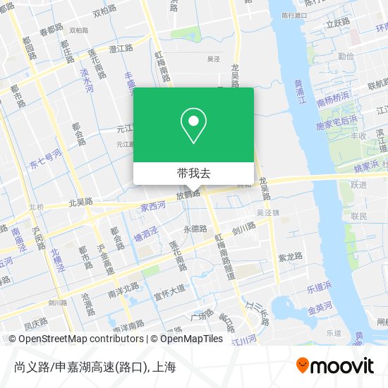 尚义路/申嘉湖高速(路口)地图