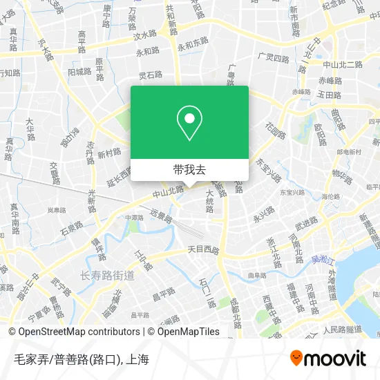 毛家弄/普善路(路口)地图