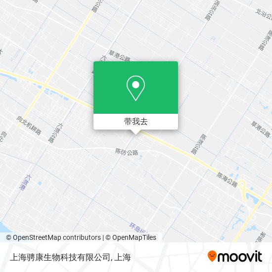 上海骋康生物科技有限公司地图