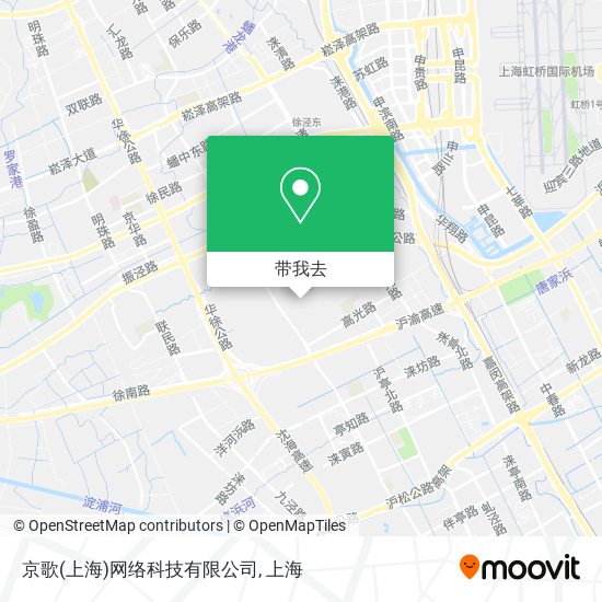 京歌(上海)网络科技有限公司地图