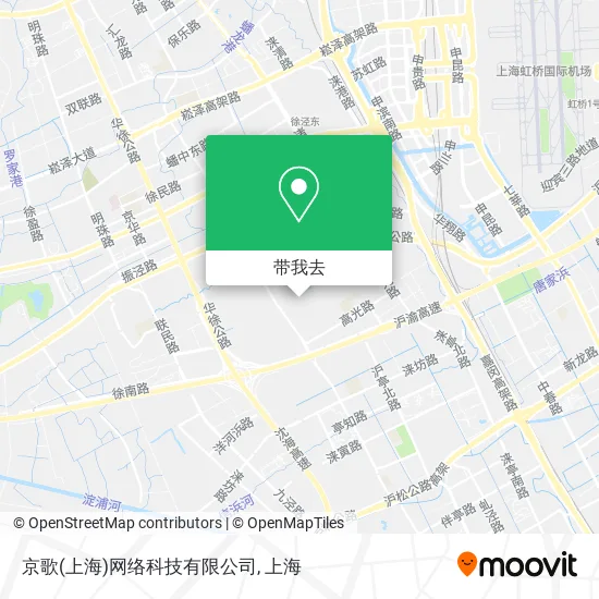 京歌(上海)网络科技有限公司地图